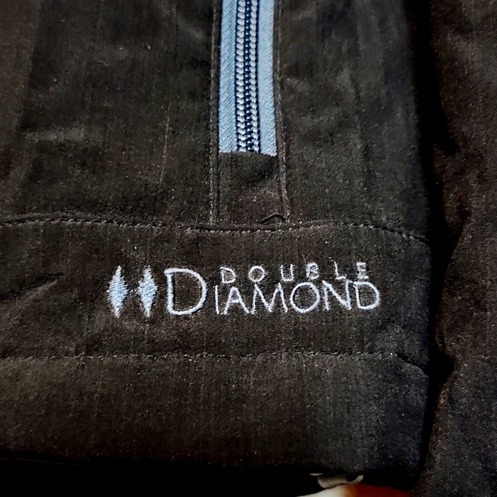 Black Diamond Double Diamond Men's Soft Shell Black Zip-Up Jacket Size Medium - Picture 4 of 14